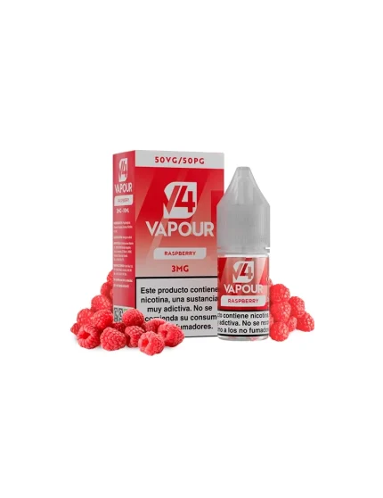 V4 Vapour Raspberry 10ml 3mg E-liquid