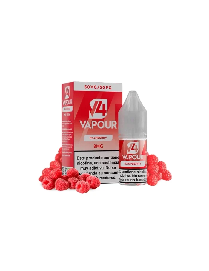 V4 Vapour Raspberry 10ml 3mg E-liquid