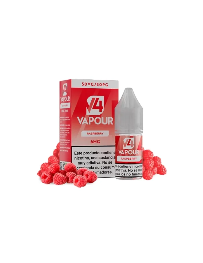 V4 Vapour Raspberry 10ml 6mg E-liquid