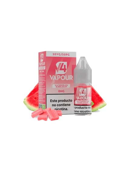 V4 Vapour Watermelon Bubblegum 10ml 0mg E-liquid
