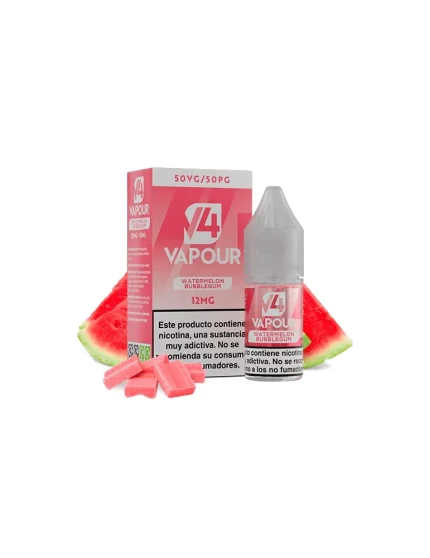 V4 Vapour Watermelon Bubblegum 10ml 12mg E-liquid