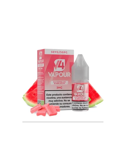 V4 Vapour Watermelon Bubblegum 10ml 3mg E-liquid