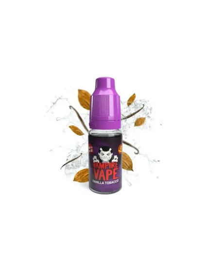 Vampire Vape Vanilla Tobacco 0mg 10ml EXPIRED BY 25.06.23.
