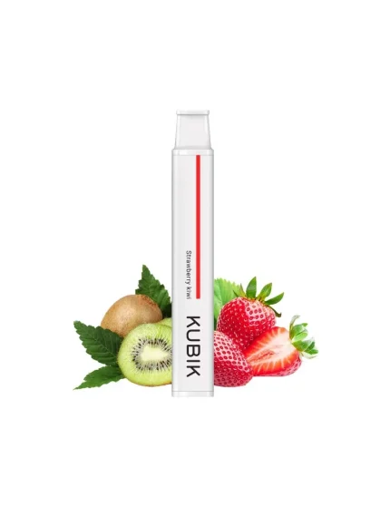 Kubik Strawberry Kiwi 600 Puffs 20mg Mesh Coil Disposable Vape