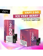 VAPY 2 GO Vape Pod Cartridge Ice Very Berry 2ml 20mg 1pcs