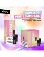 VAPY 2 GO Vape Pod Cartridge Pink Lemonade 2ml 20mg 1pcs