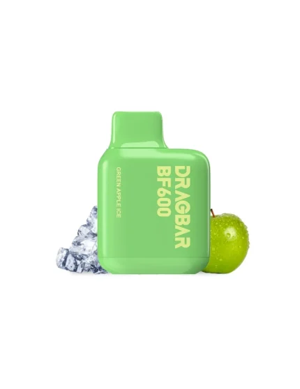 Zovoo Dragbar BF600 Green Apple Ice 20mg 600puff Disposable Vape
