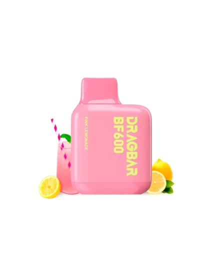 Zovoo Dragbar BF600 Pink Lemonade 20mg 600puff Disposable Vape